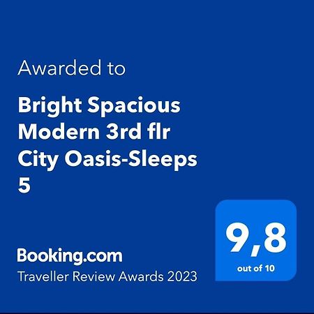 Bright Spacious Modern 3Rd Flr City Oasis-Sleeps 5 Apartment Athens Exterior photo